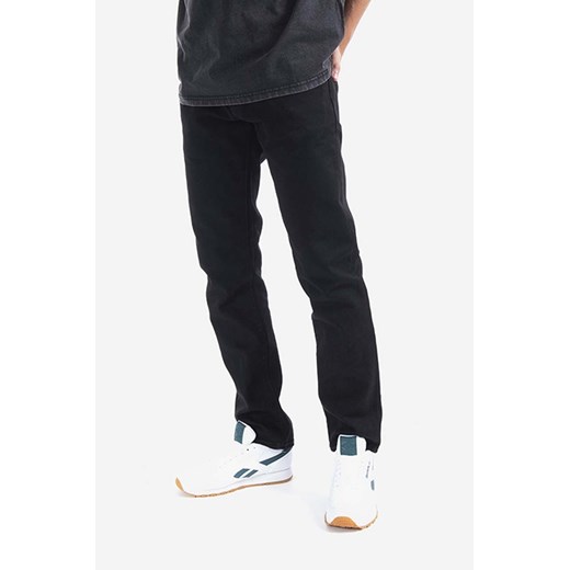 Carhartt WIP jeansy Klondike Pant męskie kolor czarny I029207.-BLUE.STONE ze sklepu PRM w kategorii Jeansy męskie - zdjęcie 161414550