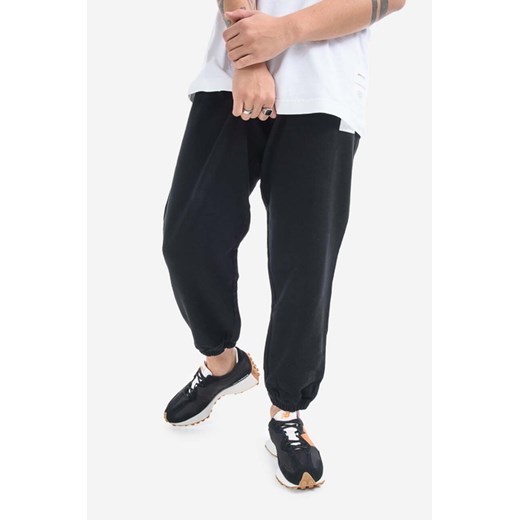 Norse Projects spodnie dresowe bawełniane kolor czarny N25.0355.9999-9999 ze sklepu PRM w kategorii Spodnie męskie - zdjęcie 161414553