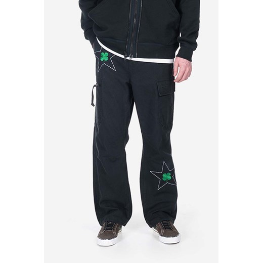 Converse spodnie bawełniane x Patta kolor czarny proste 10024666.A01-BLACK ze sklepu PRM w kategorii Spodnie męskie - zdjęcie 161414562