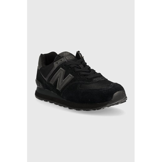 New Balance 574 Triple Black ML574EVE New Balance 44 PRM