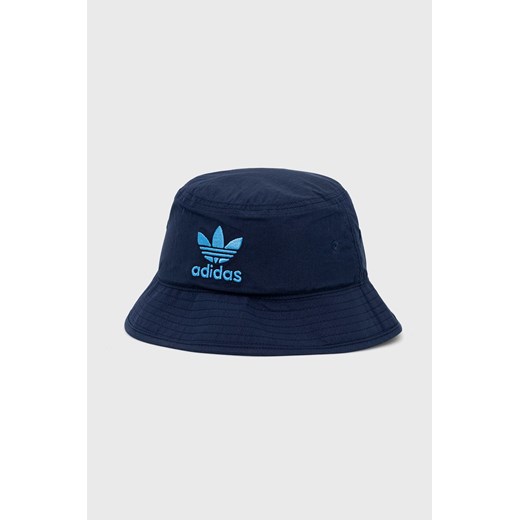 adidas Originals kapelusz kolor granatowy HL9322-NINDIG ze sklepu PRM w kategorii Kapelusze damskie - zdjęcie 161415701