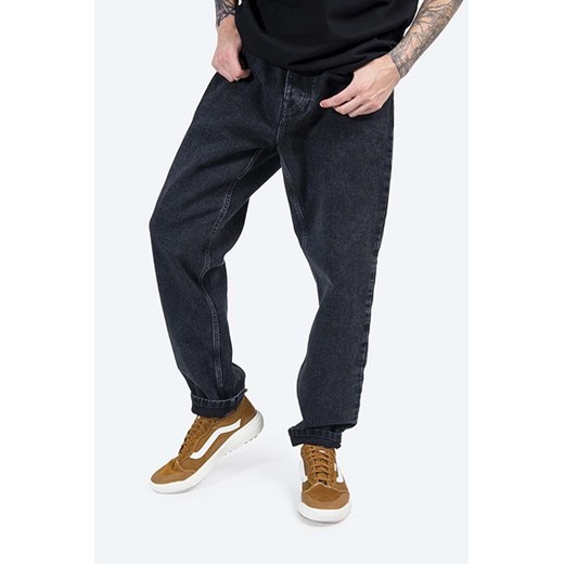 Carhartt WIP jeansy męskie I029208.BLACK.STON-BLACK.STON ze sklepu PRM w kategorii Jeansy męskie - zdjęcie 161416951