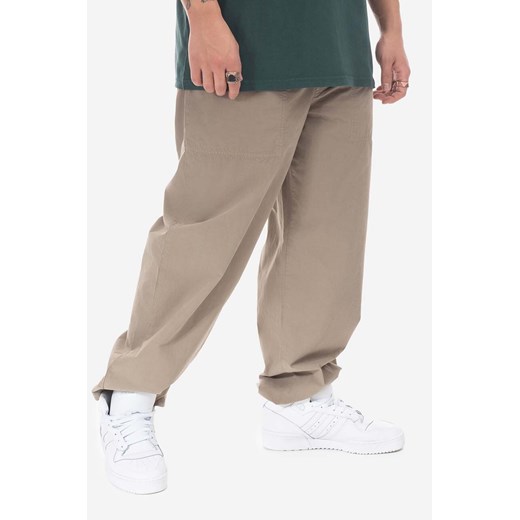 Stan Ray spodnie bawełniane kolor beżowy proste SS23023DUS-DUS ze sklepu PRM w kategorii Spodnie męskie - zdjęcie 161416971