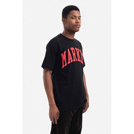 Market t-shirt bawełniany kolor czarny z nadrukiem 399000613-001 ze sklepu PRM w kategorii T-shirty męskie - zdjęcie 161418361