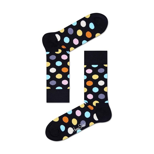 Happy Socks skarpetki męskie kolor czarny ze sklepu ANSWEAR.com w kategorii Skarpetki damskie - zdjęcie 161420683
