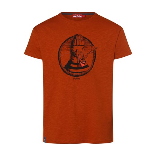 Derbe T-shirt męski Mężczyźni Bawełna sjena nadruk ze sklepu vangraaf w kategorii T-shirty męskie - zdjęcie 161421522