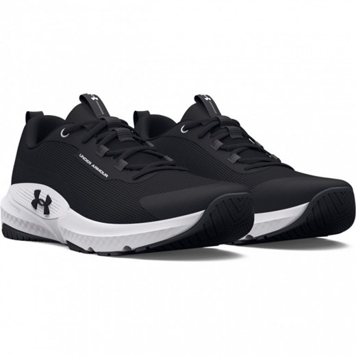 Czarne buty sportowe męskie Under Armour sznurowane