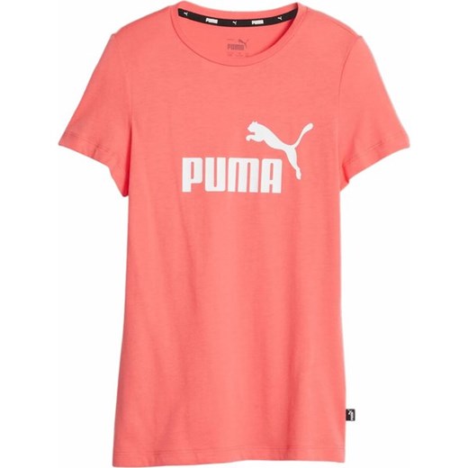 Koszulka dziewczęca Essentials Logo Tee Puma ze sklepu SPORT-SHOP.pl w kategorii Bluzki dziewczęce - zdjęcie 161424942