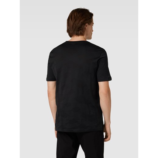 T-shirt z fakturowanym wzorem model ‘Tiburt’ XL promocyjna cena Peek&Cloppenburg 