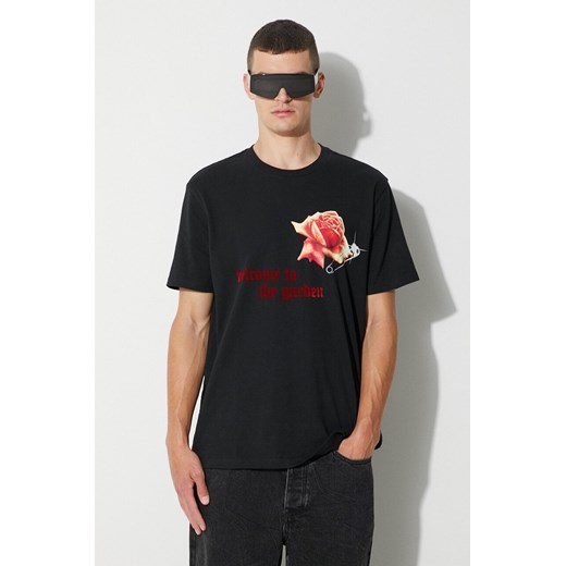 KSUBI t-shirt bawełniany kolor czarny z nadrukiem ze sklepu PRM w kategorii T-shirty męskie - zdjęcie 161433232