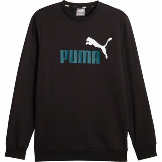 Bluza męska ESS+ 2 Col Big Logo Crew FL Puma ze sklepu SPORT-SHOP.pl w kategorii Bluzy męskie - zdjęcie 161443430