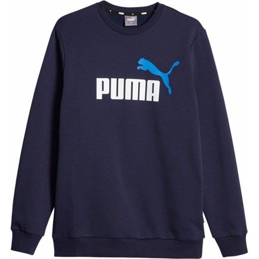 Bluza męska ESS+ 2 Col Big Logo Crew FL Puma ze sklepu SPORT-SHOP.pl w kategorii Bluzy męskie - zdjęcie 161443452