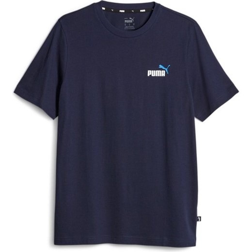 Koszulka męska ESS+ 2 Col Small Logo Tee Puma ze sklepu SPORT-SHOP.pl w kategorii T-shirty męskie - zdjęcie 161443461