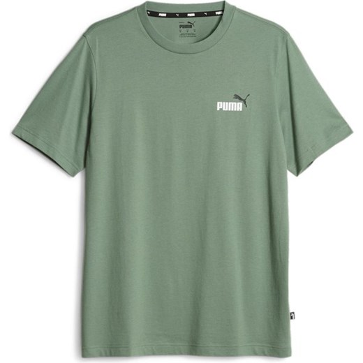Koszulka męska ESS+ 2 Col Small Logo Tee Puma ze sklepu SPORT-SHOP.pl w kategorii T-shirty męskie - zdjęcie 161443471
