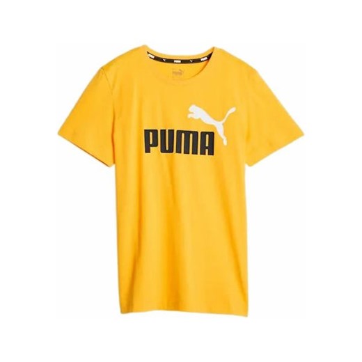 Koszulka juniorska Essentials+ 2 Colour Logo Tee Puma ze sklepu SPORT-SHOP.pl w kategorii T-shirty chłopięce - zdjęcie 161443493