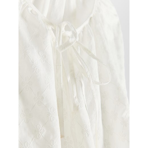 Bluzka damska Reserved z tkaniny z długimi rękawami 
