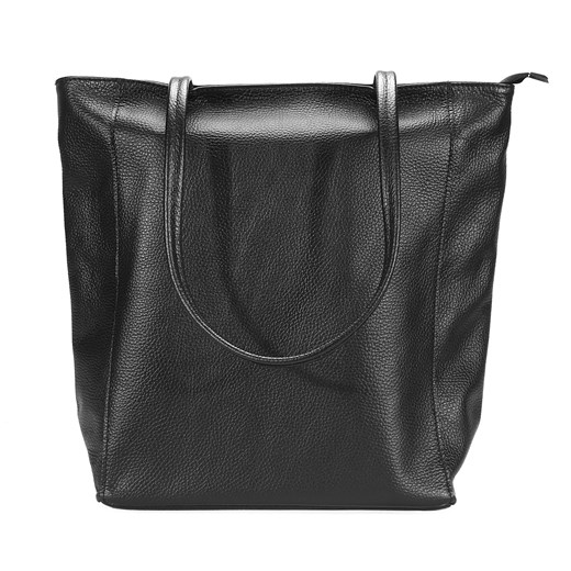 Czarna torebka damska MASZA ze sklepu Domenoshoes w kategorii Torby Shopper bag - zdjęcie 161448634