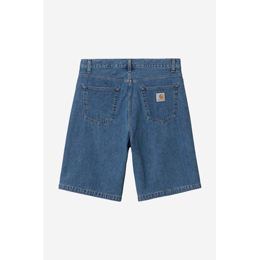 Carhartt WIP szorty jeansowe bawełniane kolor niebieski I030469-BLUESTOWAS 33 okazja PRM