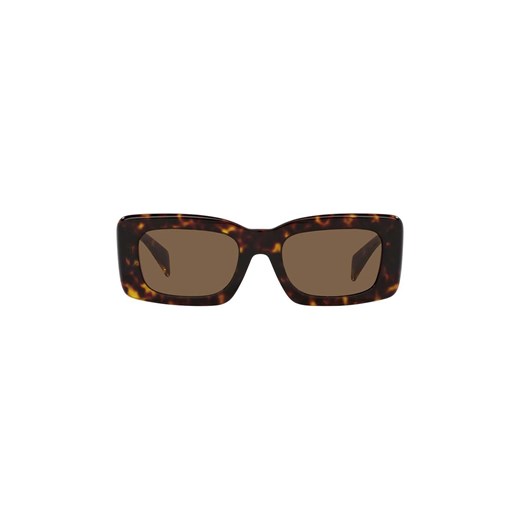 Versace okulary przeciwsłoneczne damskie kolor brązowy Versace 54 ANSWEAR.com