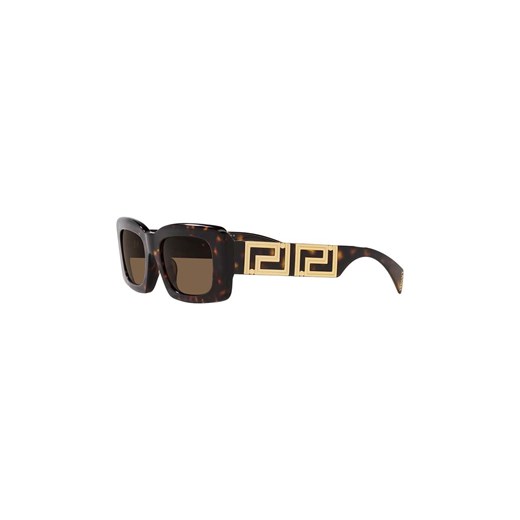 Versace okulary przeciwsłoneczne damskie kolor brązowy Versace 54 ANSWEAR.com