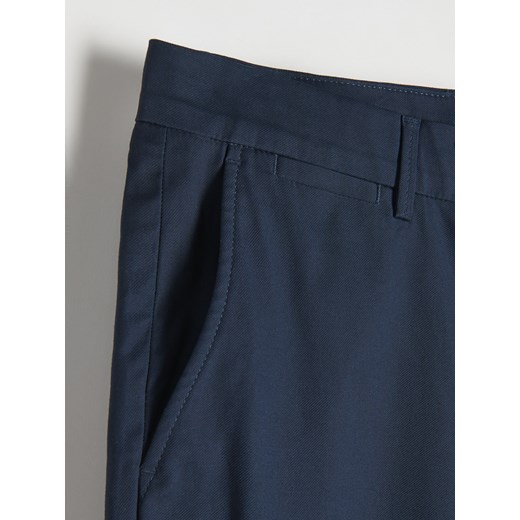Reserved - Spodnie chino slim fit - Niebieski Reserved 33 Reserved