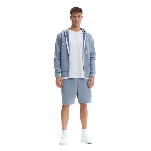 Bluza męska Cropp niebieska jesienna