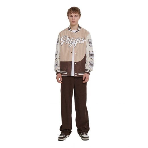 Cropp - Sztruksowe spodnie chino - brązowy Cropp 32 Cropp okazyjna cena