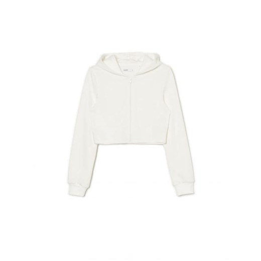 Bluza damska Cropp krótka z dzianiny 