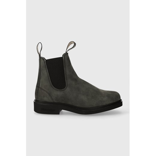 Botki Blundstone na obcasie z zamszu
