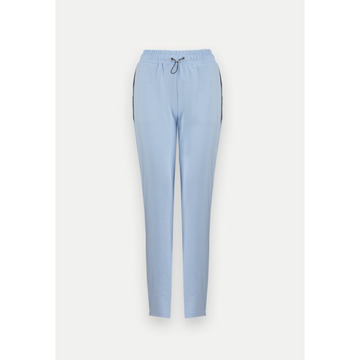 Niebieskie spodnie z grafitowymi wstawkami ze sklepu Molton w kategorii Spodnie damskie - zdjęcie 161468391