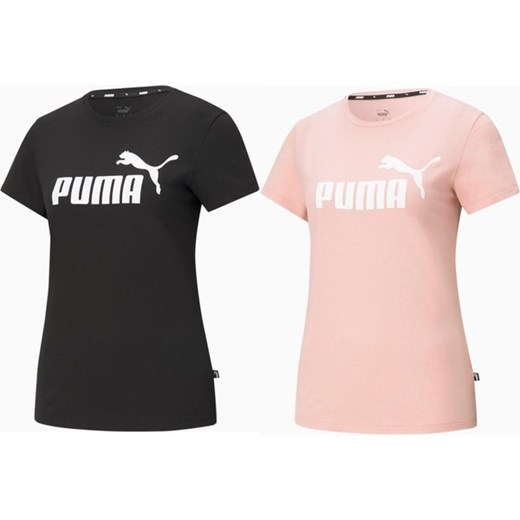 Koszulki damskie Essentials Logo 2szt Puma ze sklepu SPORT-SHOP.pl w kategorii Bluzki damskie - zdjęcie 161468703