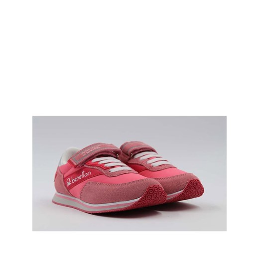 Benetton Sneakersy w kolorze różowo-srebrnym 32 okazja Limango Polska
