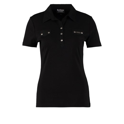 Barbour International™ DEAUVILLE Koszulka polo black zalando czarny abstrakcyjne wzory