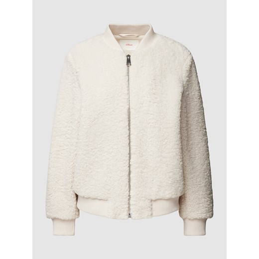 Kurtka damska S.Oliver beżowa bez kaptura krótka 