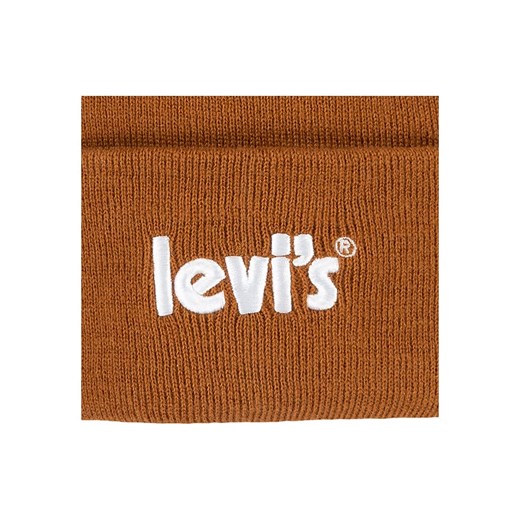 Levi&apos;s Kids Czapka w kolorze jasnobrązowym onesize okazyjna cena Limango Polska
