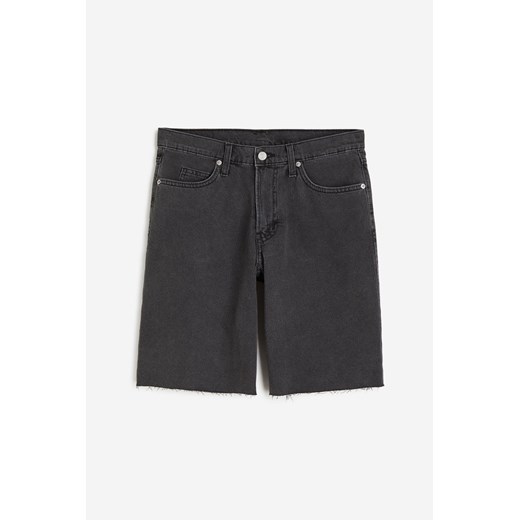 H & M - Bermudashorts mit tiefem Bund - Schwarz - Damen H & M 42 H&M