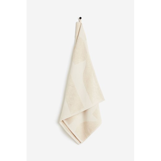 H & M - Gemustertes Badehandtuch - Beige - Zuhause H & M 70x140 H&M