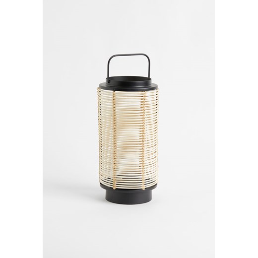 H & M - Hohes Windlicht aus Rattan - Schwarz - Zuhause H & M NOSIZE H&M