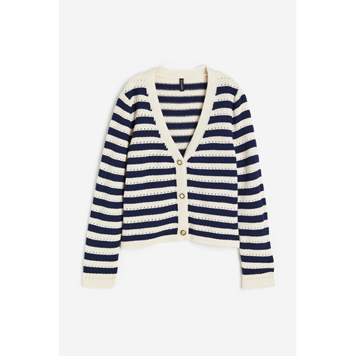 H & M - Pointelle-knit cardigan - Blau - Damen H & M M H&M