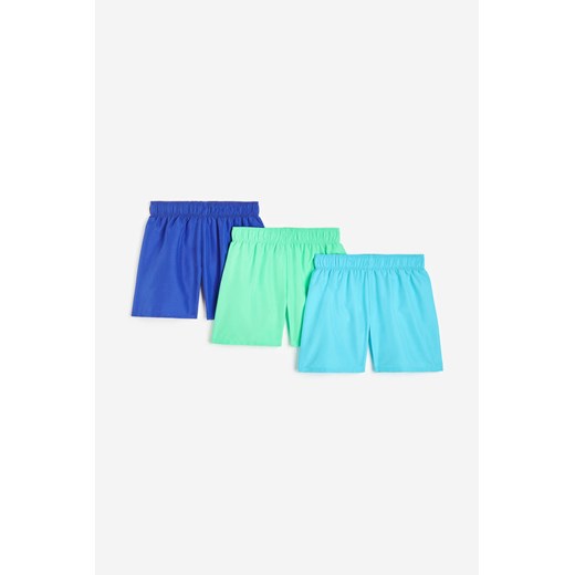 H & M - 3er-Pack Badeshorts - Türkis - Kinder H & M 110/116 H&M