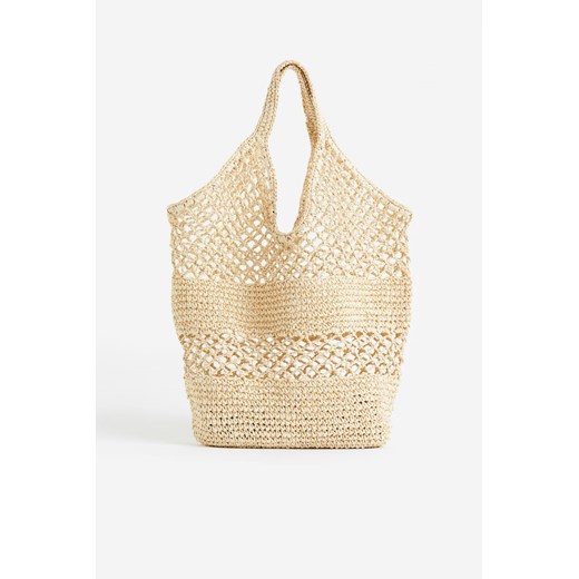 H & M - Shopper im Häkellook - Beige - Damen H & M NOSIZE H&M
