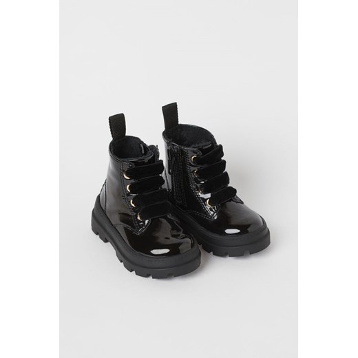 H & M - Boots mit warmem Futter - Schwarz - Kinder H & M 23 H&M