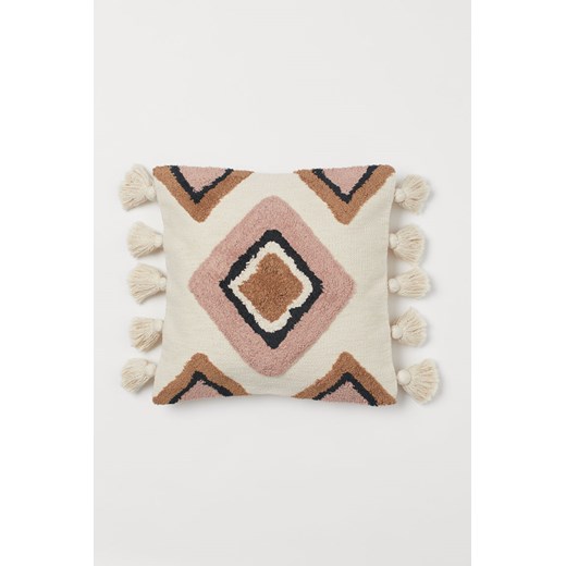 H & M - Kissenhülle mit Quasten - Rosa - Zuhause H & M 50x50 H&M