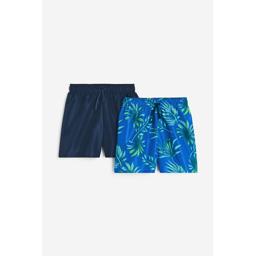 H & M - 2er-Pack Badeshorts - Blau - Kinder H & M 134/140 H&M