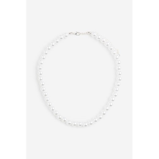 H & M - Kurze Perlenkette - Weiß - Damen H & M NOSIZE H&M