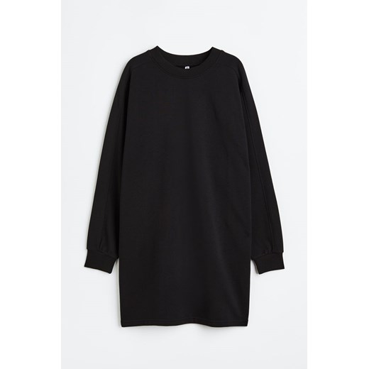 H & M - Sweatkleid - Schwarz - Damen H & M S H&M