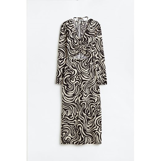 H & M - Bodycon-Kleid mit Tunnelzug - Schwarz - Damen H & M XS H&M