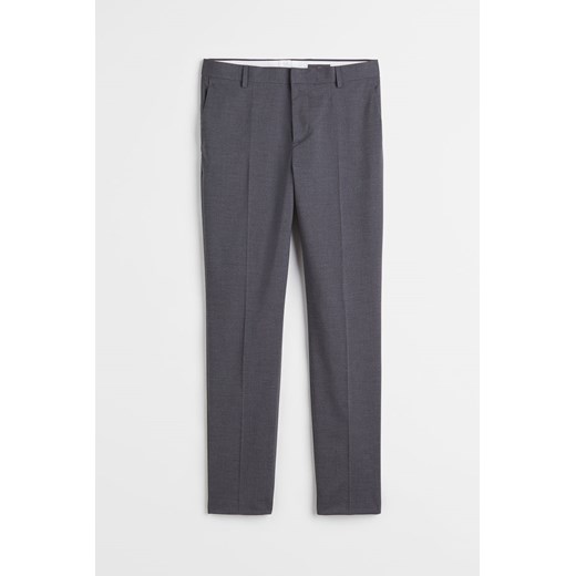 H & M - Spodnie garniturowe Slim Fit - Szary H & M Dostępne inne rozmiary H&M