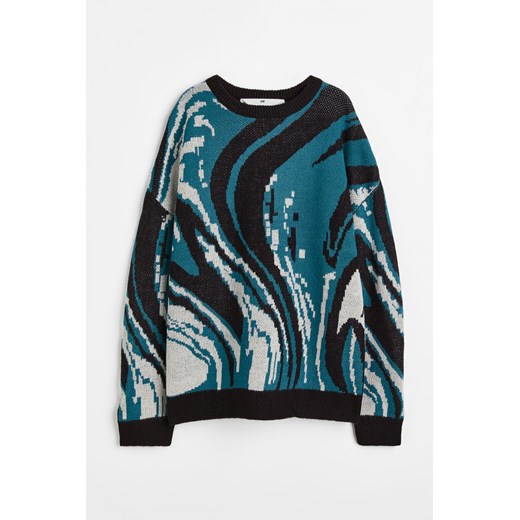 H & M - Pullover in Patentstrick - Türkis - Kinder H & M 146/152 H&M