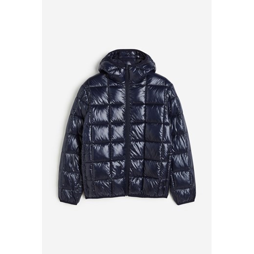H & M - Lekka kurtka puffer Regular Fit - Niebieski H & M M H&M